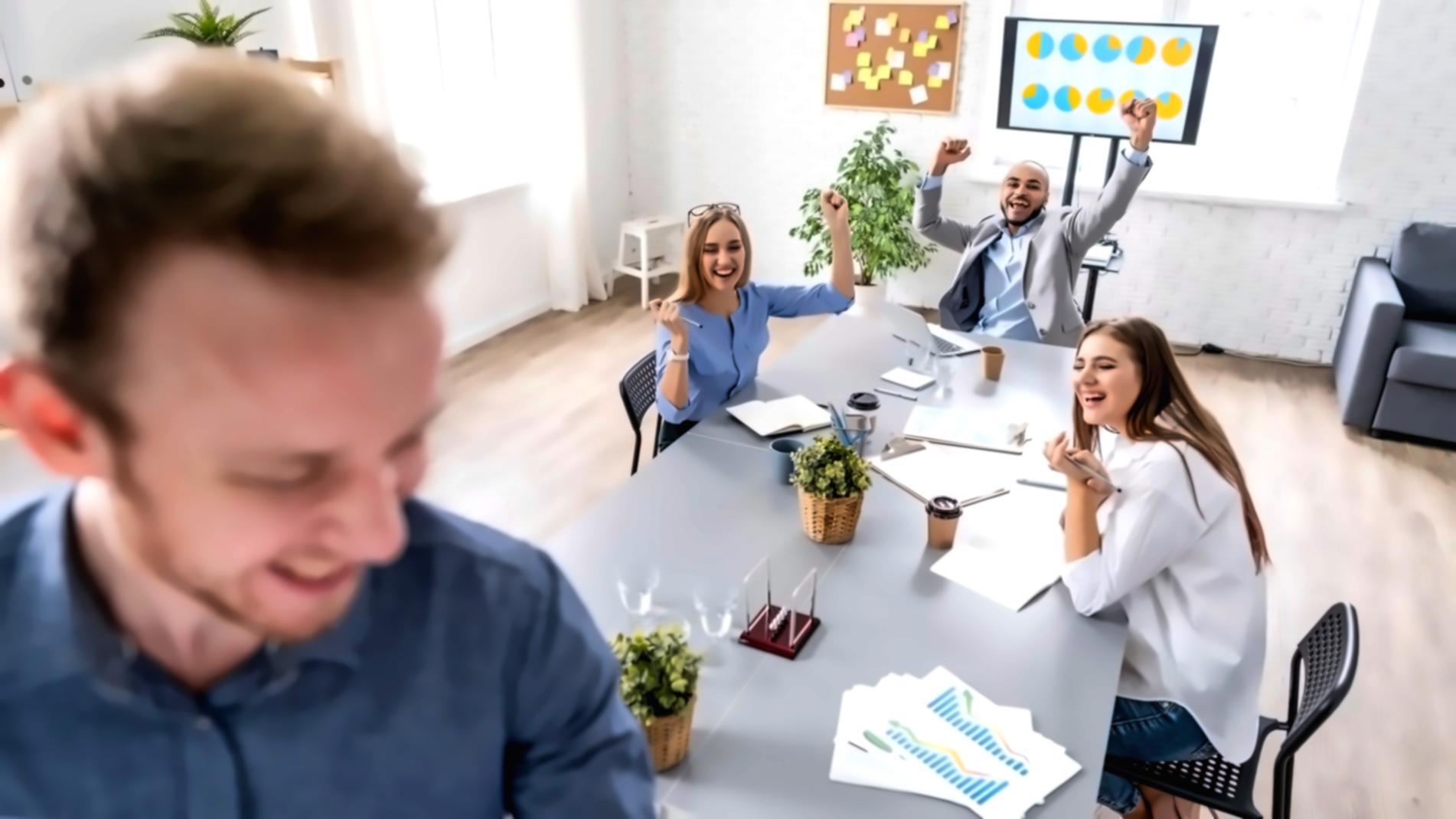 Professional reviewing financial documents with calculator and laptop