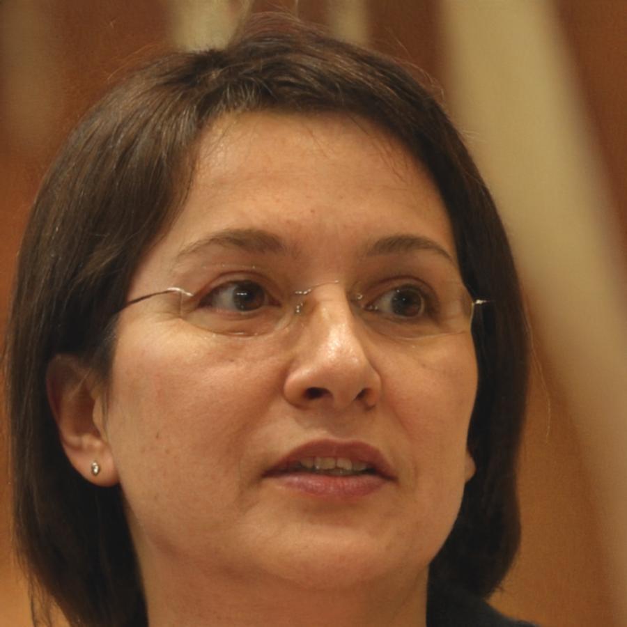 Portrait of Helena Toivonen, financial manager from Sydney consulting firm